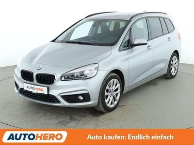 Gebraucht BMW 218 Gran Tourer Advantage 150 PS (110 kW) 2017 Glaciersilber Van / Kleinbus