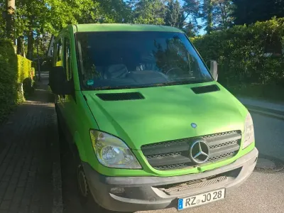 Gebraucht Mercedes Sprinter 163 PS (119 kW) 2010 Grün Van