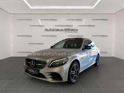 Gebraucht Mercedes C300e AMG line 306 PS (225 kW) 2019 Iridiumsilber  metallicl Kombi