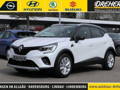 Gebraucht Renault Captur Zen 91 PS (66 kW) 2021 Weiss qnc+schwarz gne SUV