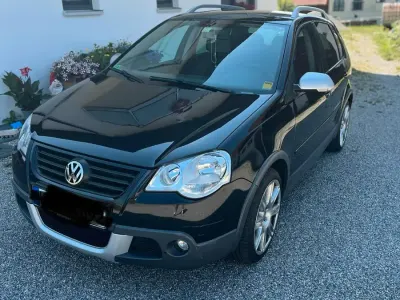 Gebraucht VW Polo Cross 105 PS (77 kW) 2008 Schwarz Kleinwagen
