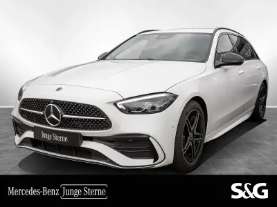 Gebraucht Mercedes C180 AMG 170 PS (125 kW) 2025 Unilack polarweiß Kombi