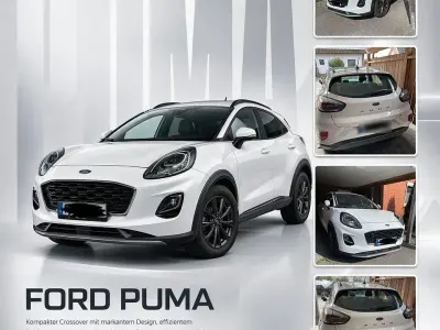 Gebraucht Ford Puma Titanium 125 PS (91 kW) 2020 Weiß SUV