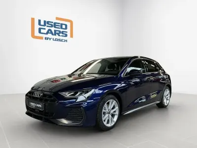 Używany Audi A3 S-line plus 150 KM (110 kW) 2025 Niebieski Sedan/Limuzyna