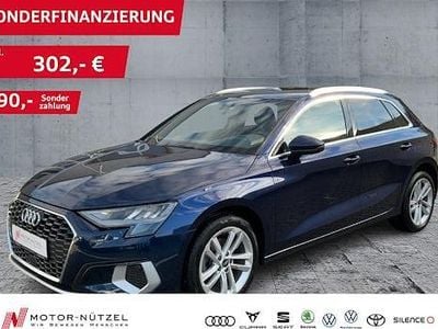 Usata Audi A3 Advanced 116 CV (85 kW) 2022 Blu Berlina