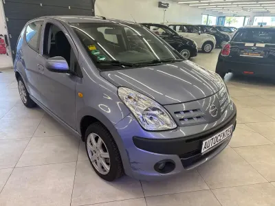 Gebraucht Nissan Pixo Acenta 68 PS (50 kW) 2009 Blau Kleinwagen