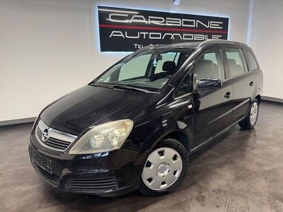 Gebraucht Opel Zafira Edition 105 PS (77 kW) 2006 Schwarz Van / Kleinbus