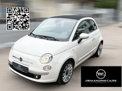 Gebraucht Fiat 500 Lounge 69 PS (50 kW) 2014 Weiß Cabrio