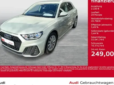 Brugt Audi A1 Sportback S-Line 116 HK (85 kW) 2025 Sølv Hatchback