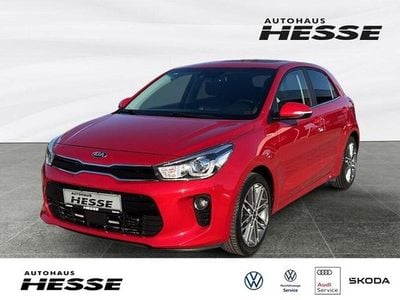 Second-hand Kia Rio Platinum Edition 120 CP (88 kW) 2021 Roșu Berlinǎ