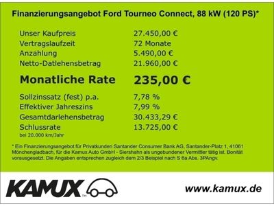 gebraucht Ford Tourneo Connect 1.5 TDCi Titanium +Bi-Xenon+Pano