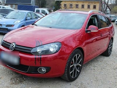 Gebraucht VW Golf VI Highline 160 PS (117 kW) 2010 Rot Kleinwagen