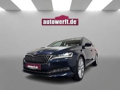 Gebraucht Skoda Superb Style 200 PS (147 kW) 2023 Plum blau metallic Kombi