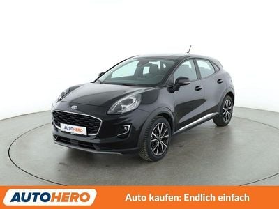 Schwarz Gebraucht 2021 Ford Puma Titanium SUV | 15.340 € (Guter Preis)