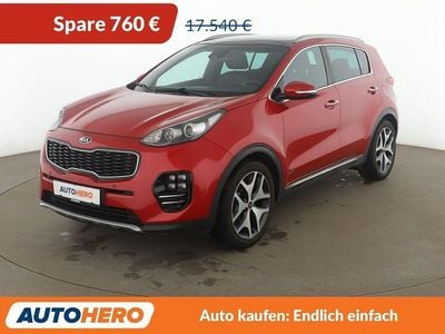 Gebraucht Kia Sportage GT-Line 177 PS (130 kW) 2018 Rot SUV