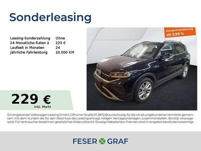 Second-hand VW T-Cross Goal 116 CP (85 kW) 2025 Negru SUV