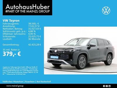 Gebraucht VW Tayron Life 150 PS (110 kW) 2025 Grenadillschwarz metallic SUV