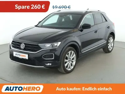 Gebraucht VW T-Roc Sport 150 PS (110 kW) 2022 Schwarz SUV