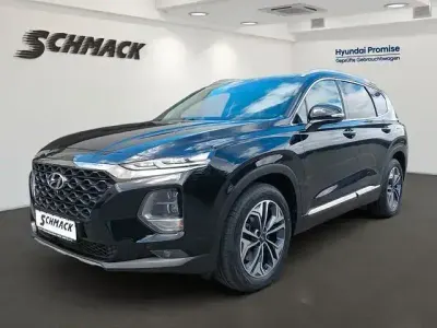 Gebraucht Hyundai Santa Fe Premium 200 PS (147 kW) 2018 Schwarz SUV