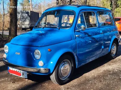 Gebraucht Fiat 500 26 PS (19 kW) 1976 Blau Kleinwagen