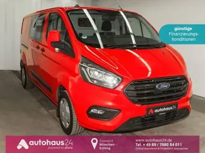 Brugt Ford Transit Custom Trend 131 HK (96 kW) 2021 Rød Van