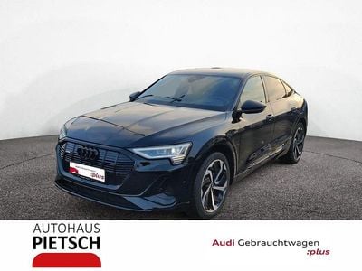 Usata Audi e-tron S-Line 300 kW (408 CV) 2023 Nero SUV