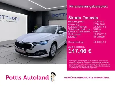 Gebraucht Skoda Octavia Style 116 PS (85 kW) 2023 Weiss Kombi