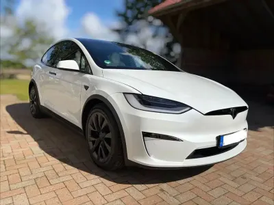 Brugt Tesla Model X Plaid 759 kW (1033 HK) 2022 Hvid SUV
