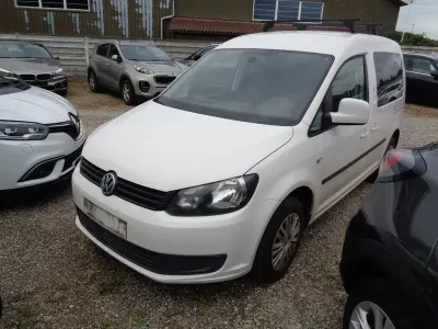 Gebraucht VW Caddy Trendline 86 PS (63 kW) 2015 Weiß Van / Kleinbus