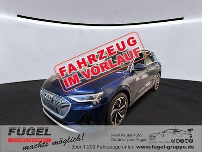 Gebraucht Audi e-tron S-Line 300 kW (408 PS) 2022 Navarrablau metallic SUV