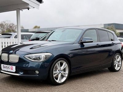 Usata BMW 118 Performance 170 CV (125 kW) 2012 Blu Utilitaria
