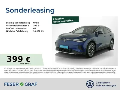 Brugt VW ID.4 Pro 210 kW (286 HK) 2025 Blå SUV