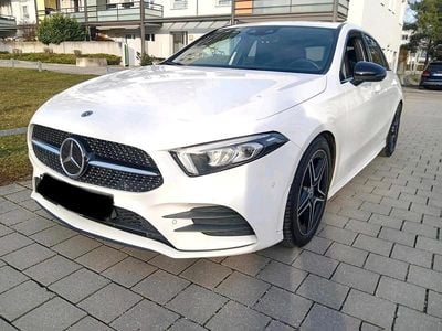 Gebraucht Mercedes A250 AMG line 224 PS (164 kW) 2019 Weiß Limousine