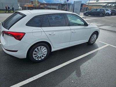 Gebraucht Skoda Scala Ambition 116 PS (85 kW) 2019 Weiß Kleinwagen