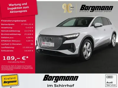 Używany Audi Q4 e-tron Basis 150 kW (204 KM) 2023 Biały SUV