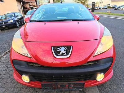 Usata Peugeot 207 CC 120 CV (88 kW) 2009 Rosso Cabrio
