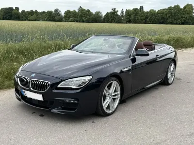 Gebraucht BMW 640 Cabriolet M Sport 313 PS (230 kW) 2017 Schwarz Cabrio