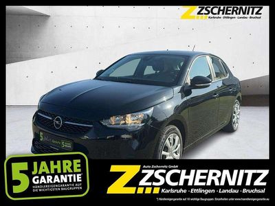 Gebraucht Opel Corsa-e Edition 100 kW (136 PS) 2022 Diamant schwarz/karbon schwarz Kleinwagen
