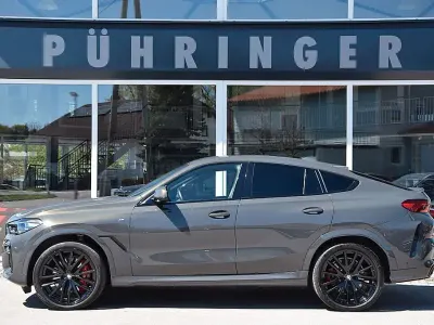 Brugt BMW X6 M Sport 340 HK (250 kW) 2021 Sølv SUV