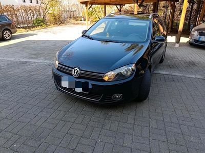 Gebraucht VW Golf VI Style 122 PS (89 kW) 2011 Blau Kleinwagen