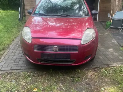 Gebraucht Fiat Grande Punto 2009 Rot Kleinwagen