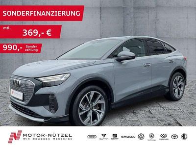 Gebraucht Audi Q4 e-tron Advanced 125 kW (170 PS) 2023 Kieselgrau SUV