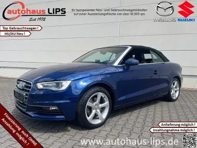 Gebraucht Audi A3 Cabriolet Ambiente 140 PS (102 kW) 2014 Scubablau metallic Cabrio
