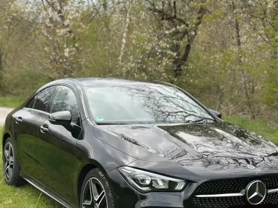 Brugt Mercedes CLA200 AMG line 150 HK (110 kW) 2020 Sort Sedan