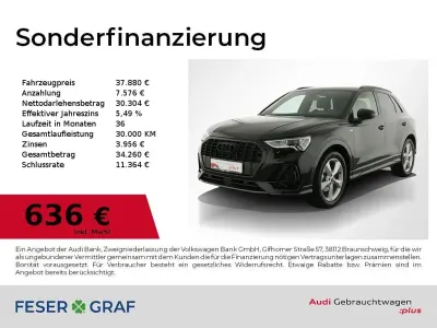 Gebraucht Audi Q3 S-Line 150 PS (110 kW) 2025 Mythosschwarz metallic SUV