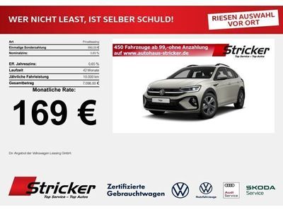 gebraucht VW Taigo R-Line IQ. Light 169,- mtl. Einparkhilfe