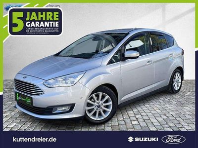 Second-hand Ford C-MAX Titanium 125 CP (91 kW) 2016 Argintiu Monovolum