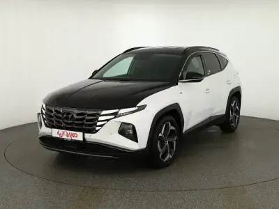 Gebraucht Hyundai Tucson Prime 136 PS (100 kW) 2021 Polar white / phantom black SUV
