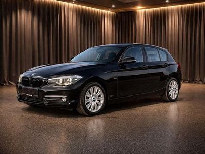 Schwarz Gebraucht 2017 BMW 118 Sport Line Kleinwagen | 14.399 € (Guter Preis)