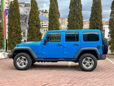 Brugt Jeep Wrangler Unlimited Rubicon 200 HK (147 kW) 2015 Blå SUV